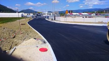 Nadaljevanje del na območju obrtne cone Konus Nadaljevanje del na območju obrtne cone Konus