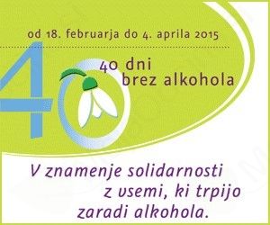 40 dni brez alkohola
