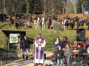 Martinov blagoslov konj na Frankolovem