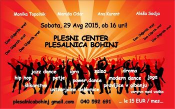 Otvoritev plesnega centra Plesalnice Bohinj