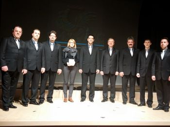 Oktet Sotočje - veliki zmagovalec festivala v Kranju