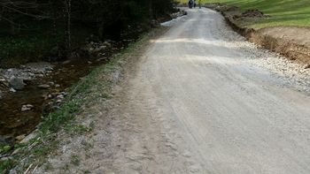 Asfalt na relaciji Kurja vas–Stavnikov most