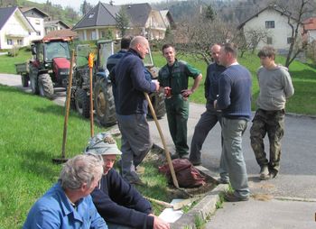 Čistilna akcija v Zaklancu Čistilna akcija v Zaklancu