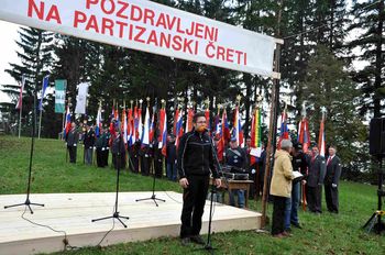 Čreta v znamenju spomina na zgodovinsko bitko  