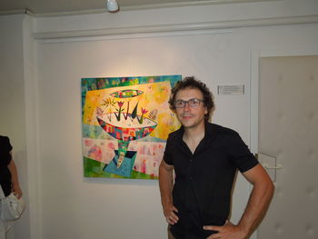 David Ličen razstavlja v Ljubljani