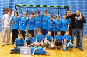 Dečki slovenjgraške rokometne šole državni podprvaki