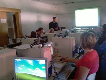 Otvoritvena delavnica Local Press v občini Vuzenica