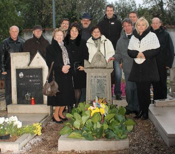 Ob 150.obletnici rojstva Hrabroslava Volariča obiskali njegov grob 