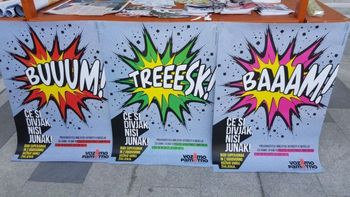 Prvi del preventivne nacionalne akcije "Kolesarji"! Prvi del preventivne nacionalne akcije "Kolesarji"!