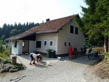 Prenova doma Društva upokojencev Log