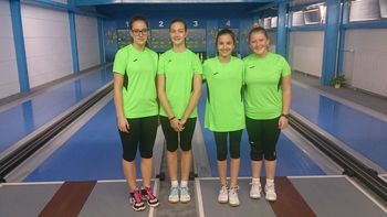 2. mesto na DP kadetinje ekipno v kegljanju