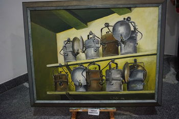 OTVORITEV SLIKARSKE RAZSTAVE LEANDRA FUŽIRJA