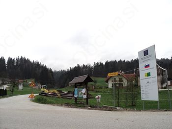 Vodovod Praproče–Zalog v delu 