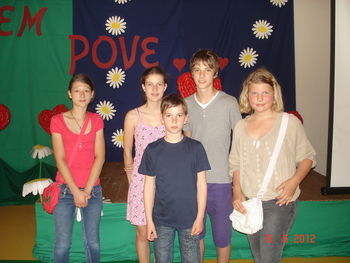 Srečanje Naj pesem pove na Osnovni šoli Prebold