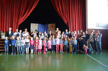 Novorojenčki in prvošolčki pri županu