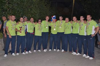 "Veseli Žažarčani" so se z gasilske olimpijade vrnili s srebrom 