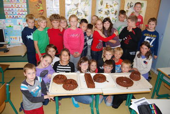 Pekli smo marmorni kolač