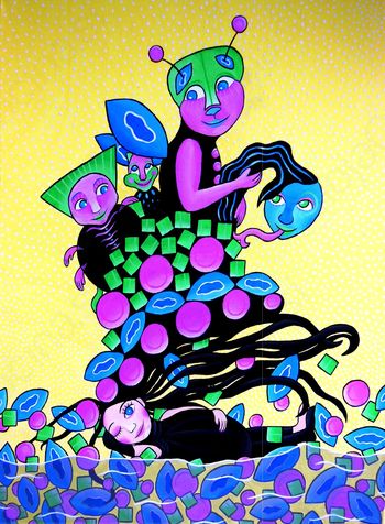 Otvoritev slikarske razstave Laure Ličer