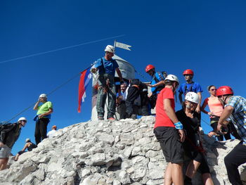 Planinci PD Slovenj Gradec preko Triglavske Škrbine na vrh Triglava