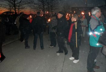 Množična udeležba na tradicionalni bakladi