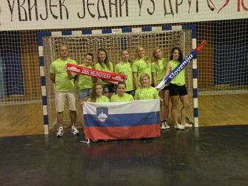 Mladinke Mlinotesta srebrne na velikem turnirju v Banja Luki