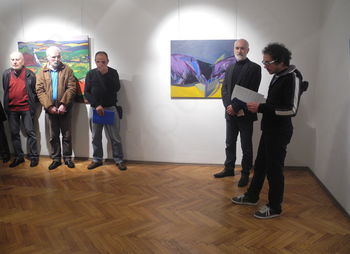 V Lokarjevi galeriji prva od petih razstav Slovenija odprta za umetnost