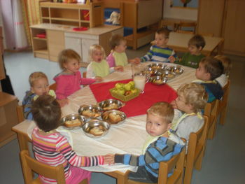 Tradicionalni slovenski zajtrk tudi v vrtcu Tradicionalni slovenski zajtrk tudi v vrtcu