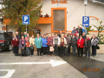 Vipavski upokojenci obiskali Prekmurje