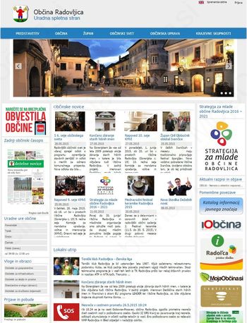 Prenovljene občinske spletne strani 