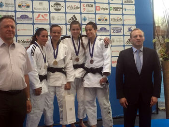 Kristina Vršič iz Judo klub Duplek zmagovalka evropskega članskega pokala v Podčetrku Kristina Vršič iz Judo klub Duplek zmagovalka evropskega članskega pokala v Podčetrku