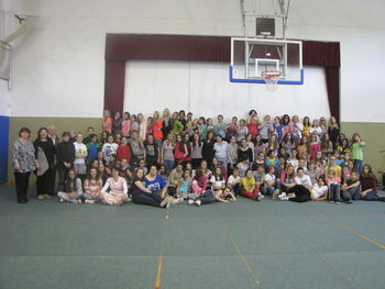 15. srečanje pevskih zborov osnovne šole Vojnik, Jirkov in Chomutov