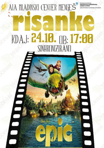 Movie night - ogled animirane družinske pustolovščine Skrivnostni varuhi gozda (Epic)