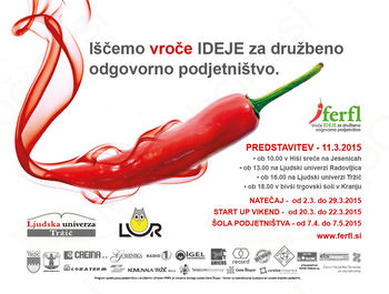 Ferfl Gorenjska išče ideje za družbeno odgovorno podjetništvo