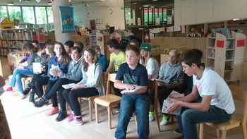 NEBO ali tretja noč branja na OŠ Frankolovo