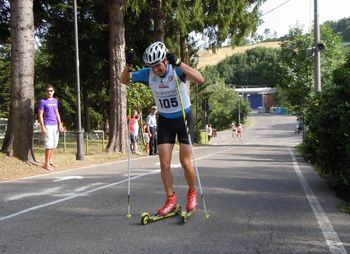 Slovenci na biatlonskem festivalu v Italiji, biatlonki pri Kopitarju na Bledu