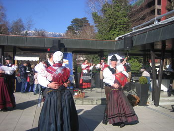 Nastop Folklorne skupine Bled na prireditvi Gregorjevo in pozdrav pomladi 