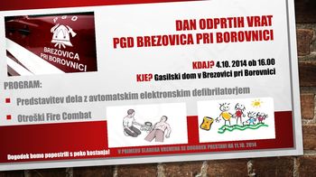 Dan odprtih vrat PGD Brezovica pri Borovnici