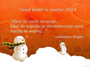 Novoletno voščilo - Gita golf