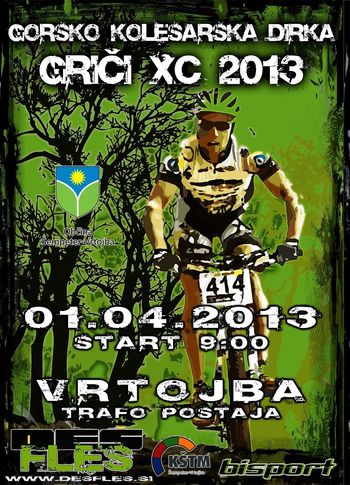 Gorsko kolesarska dirka XC Griči 2013