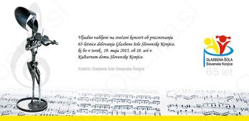 Svečani koncert ob 65-letnici glasbene šole Slovenske Konjice