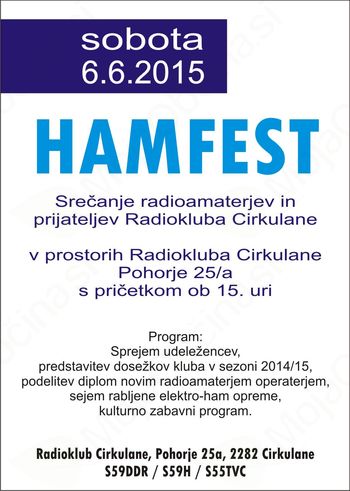 HAMFest srečanje radioamaterjev in prijateljev Radiokluba Cirkulane 