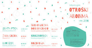 VPIS - OTROŠKI ABONMA 2016