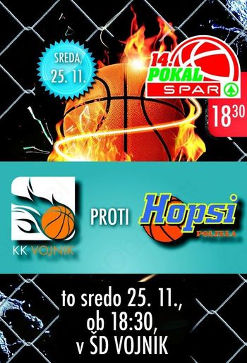 Povabilo na tekmo 14. pokala Spar