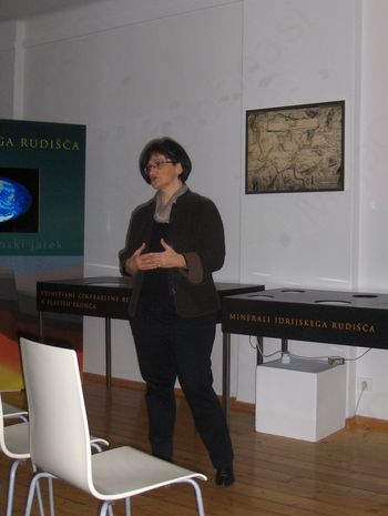 Ivana Leskovec, direktorica Mestnega muzeja Idrija, Muzeja za idrijsko in cerkljansko