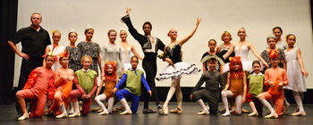 Za konec poletne šole vrhunski balet Za konec poletne šole vrhunski balet