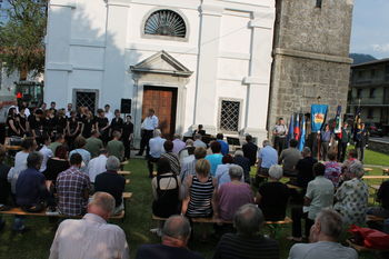 Spominska slovesnost ob 100-letnici prvih civilnih žrtev soške fronte