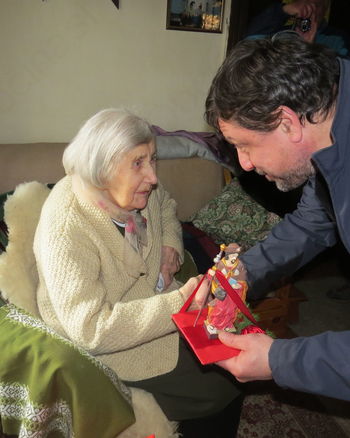 Nabrnikova Manca iz Potoč pri Preddvoru praznovala 100. rojstni dan Nabrnikova Manca iz Potoč pri Preddvoru praznovala 100. rojstni dan