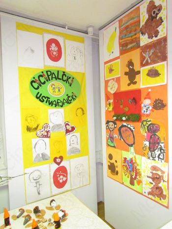 Razstava izdelkov otrok Vrtca Bled