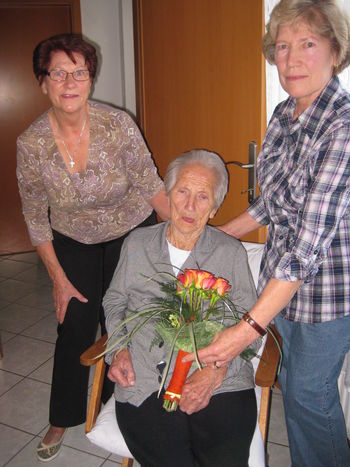 Jožefa Podbršček je praznovala sto let