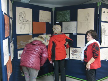 1. likovne ustvarjalnice likovne sekcije KD Lovrenc